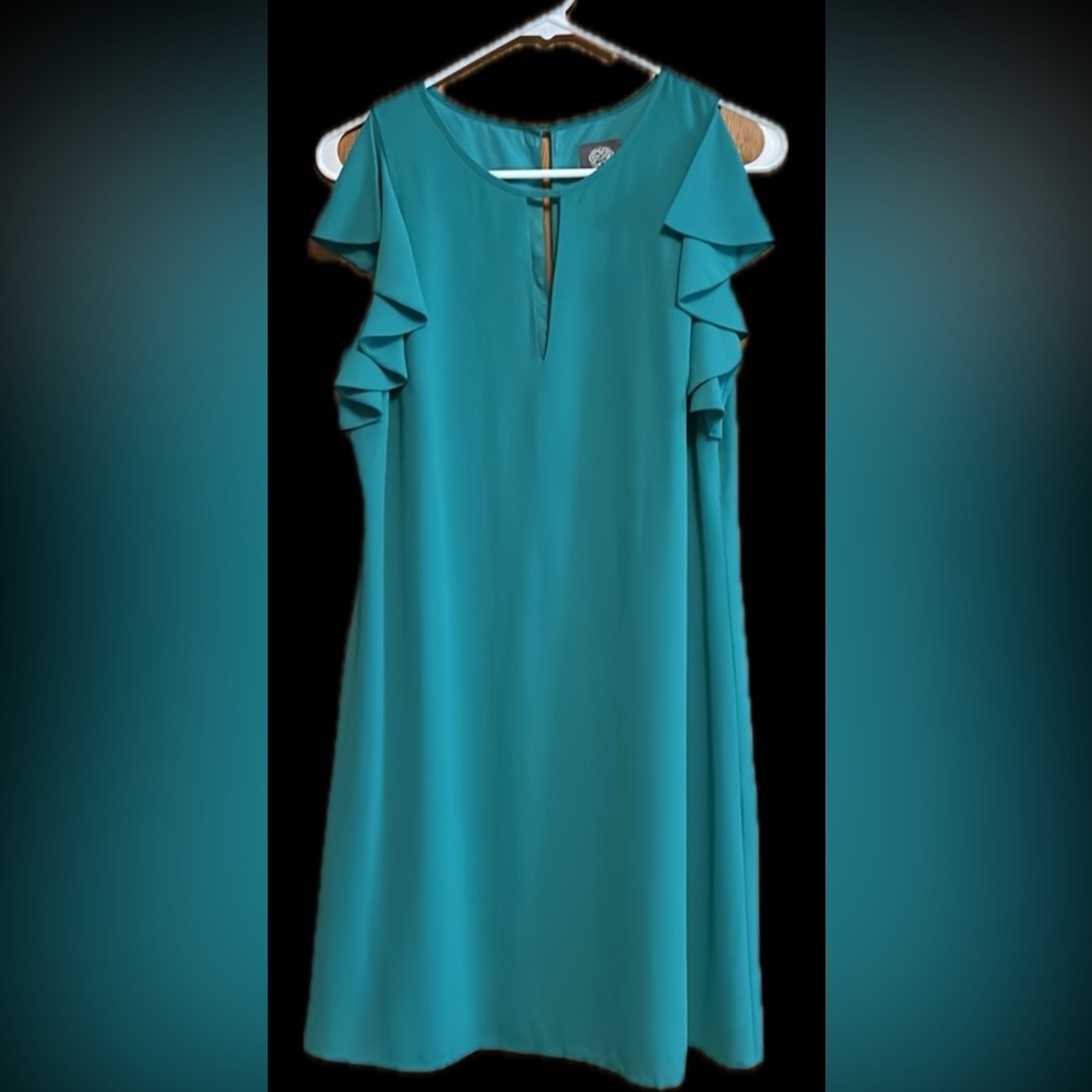 Vince Camuto Green Mini Dress
